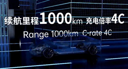 CATL представила батарею для електромобілів, яка забезпечує запас ходу 1000 кілометрів