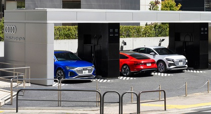 Audi відкрила перший за межами Європи брендовий зарядний центр для електромобілів