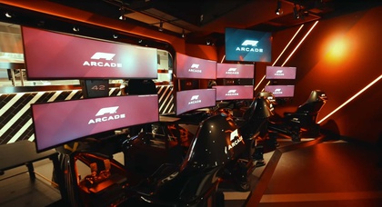 Ресторан у стилі "Формули-1" встановив 69 повноцінних гоночних симуляторів